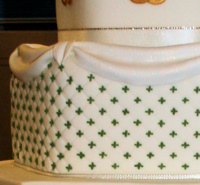Quilting Embosser Cake Detail